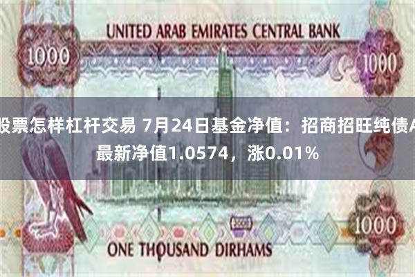 股票怎样杠杆交易 7月24日基金净值：招商招旺纯债A最新净值1.0574，涨0.01%