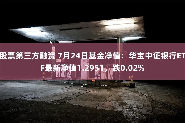 股票第三方融资 7月24日基金净值：华宝中证银行ETF最新净值1.2951，跌0.02%