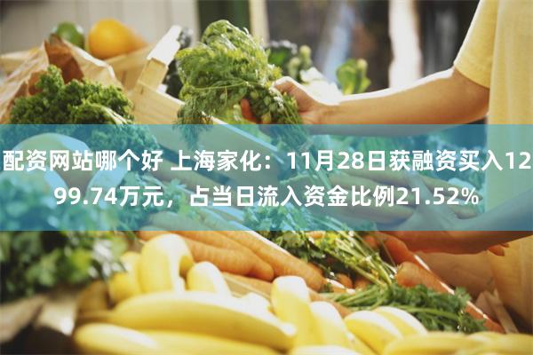 配资网站哪个好 上海家化：11月28日获融资买入1299.74万元，占当日流入资金比例21.52%