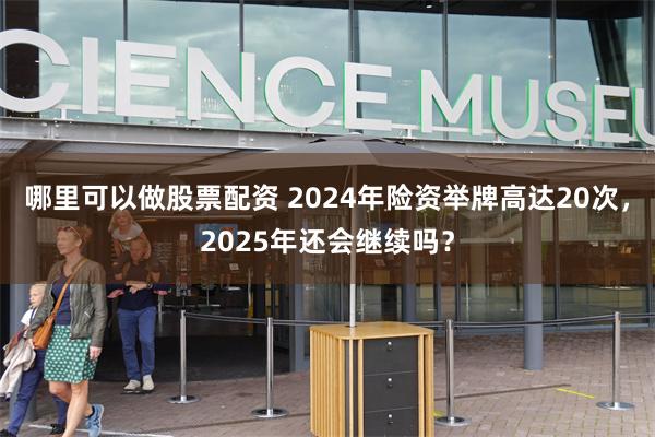 哪里可以做股票配资 2024年险资举牌高达20次，2025年还会继续吗？